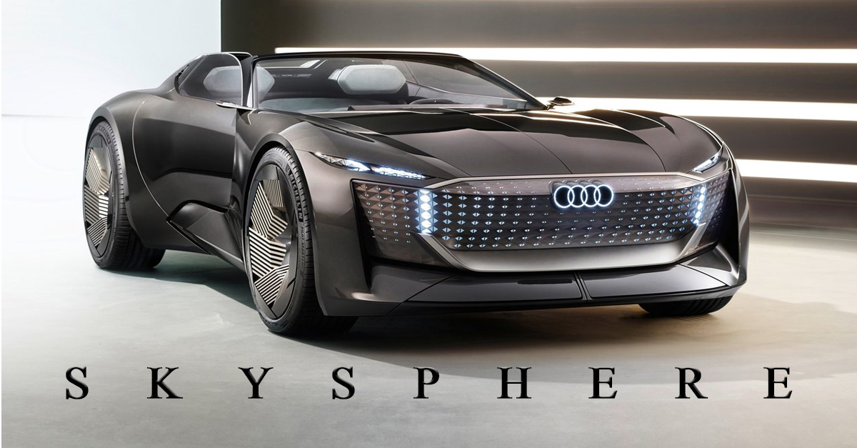 New Audi skysphere Concept can change shape