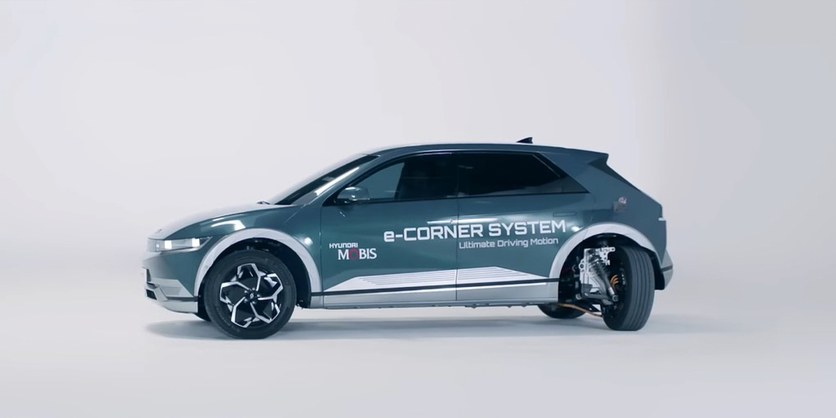 Hyundai’s e-Corner tech can turn wheels 90 degrees