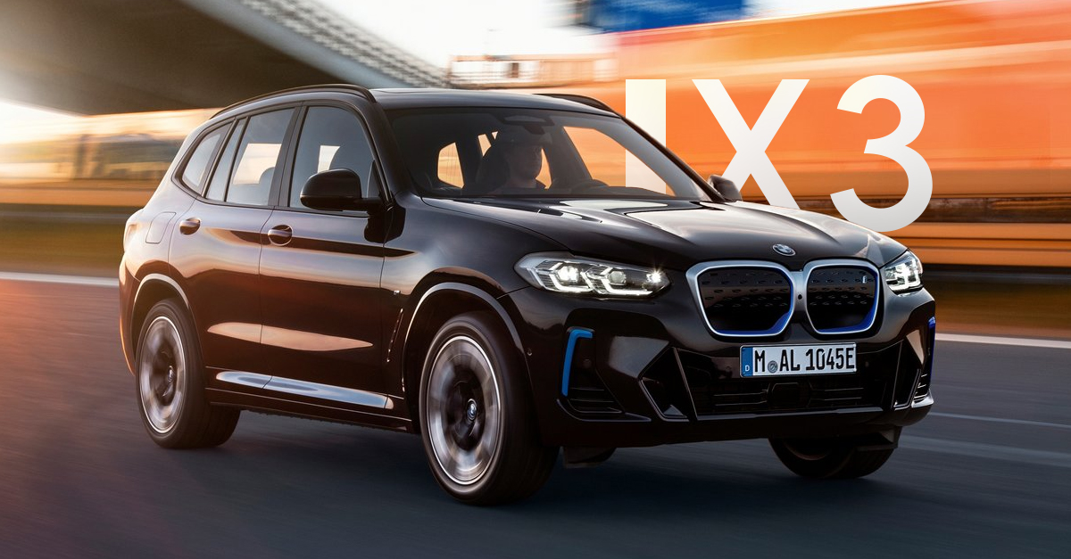 New BMW iX3 facelift and M Sport Trim
