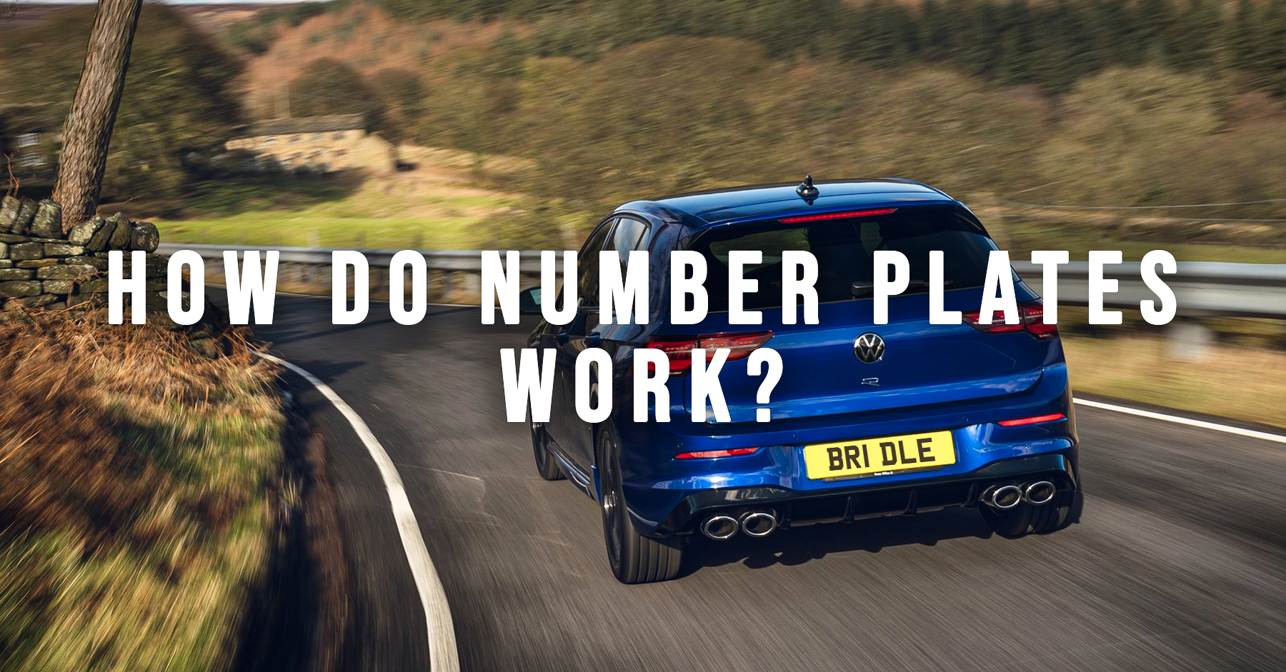 How do number plates work?